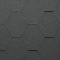 Гибкая битумная черепица Katepal KL, серый