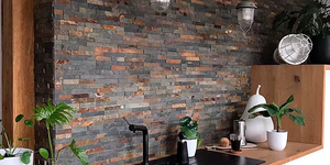 3D панели Сланец Dark Multicolor Classic 6