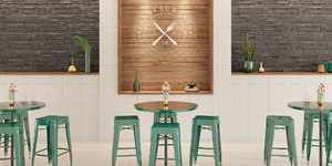 3D панели Сланец Black Slate Classic 6