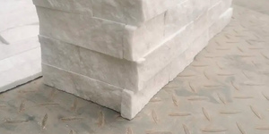 Угловой элемент Кварцит White Quartz Classic