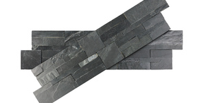 3D панели Сланец, Чёрный, Модерн 2