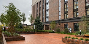 Клинкер тротуарный ЛСР "Эдинбург", тёмно-красный 4