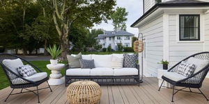 Террасная доска из ДПК Bamberg, Solid, Lebanese Cedar