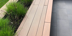 Террасная доска из ДПК Bamberg, Square, African Bubinga7