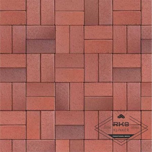 Тротуарный кирпич ABC-Klinkergruppe, Altfarben-bunt-geflammt