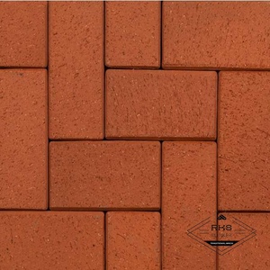 ТРОТУАРНЫЙ КИРПИЧ ABC-Klinkergruppe, Rot-nuanciert, 200х100х45 мм