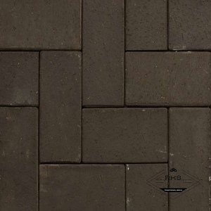 Тротуарный кирпич ABC-Klinkergruppe, Schieferschwarz, 200х100х40 мм