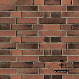 Кирпич лицевой ABC Klinkergruppe, Flensburg rot-Kohlebrand glatt