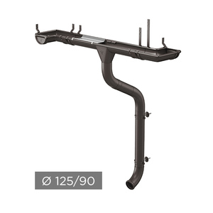 Водосточная система AQUASYSTEM PU MATT 125/90 мм RR 32