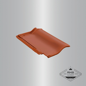 Керамическая черепица BRAAS, Рубин 11V, Натуральный красный