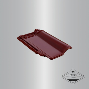 Керамическая черепица BRAAS, Рубин 13V, Красный бук