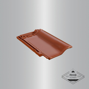 Керамическая черепица BRAAS, Рубин 9V, Каштан