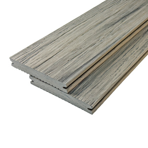 Террасная доска из ДПК Bamberg, Solid Fossiled, English Barnwood