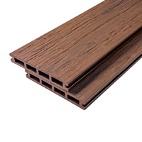 Террасная доска из ДПК Bamberg, Square Fossiled, African Bubinga