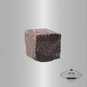 Колотая брусчатка из Новоданиловского гранита