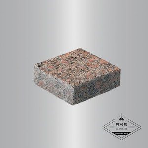 Пиленая брусчатка из Новоданиловского гранита