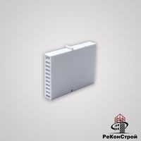 Вентиляционно-осушающая коробочка BAUT белая, 80x60x12 мм
