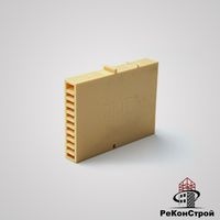 Вентиляционно-осушающая коробочка BAUT жёлтая, 80x60x12 мм