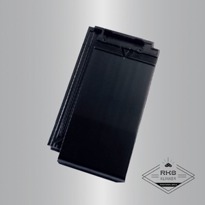 Керамическая черепица Koramic, Datura, Black Matt Glazed