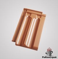 Керамическая черепица Koramic, Tradi 15 (Е20), rot engobiert