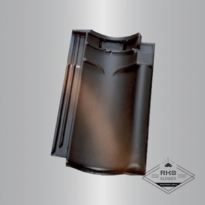 Керамическая черепица Koramic, VHV, Rust Black Satiny