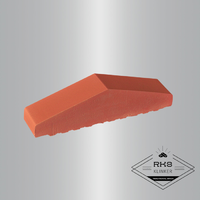 Профильный кирпич для ограждений King Klinker, Рубиновый красный