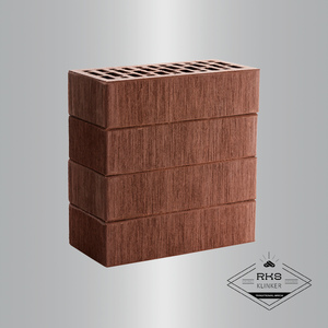 Кирпич облицовочный ЛСР, тёмно-коричневый, Тростник, 1НФ