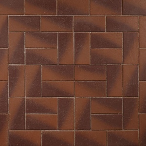 Клинкер тротуарный ангобированный ЛСР "Ливерпуль" Бордо Классик