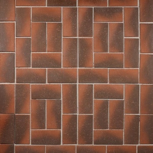 Клинкер тротуарный ангобированный ЛСР "Оксфорд" Умбра Классик