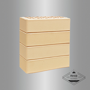 Кирпич облицовочный ЛСР, бежевый, гладкий, 1 НФ