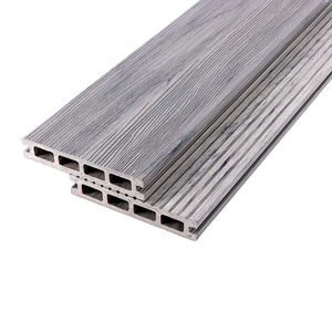 Террасная доска из ДПК Woodvex, Select Colorite, Бело-серый