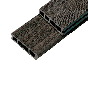 Завершающая доска ДПК Outdoor,3D HAVANA/ARIZONA BLACK, черный