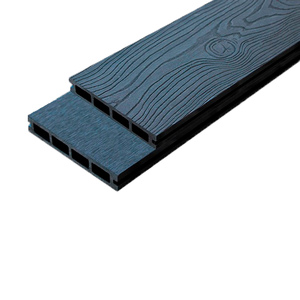 Террасная доска из ДПК Outdoor, 3D OCEAN BLACK, черный