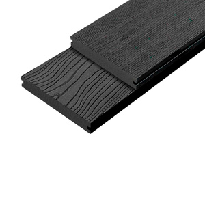 Террасная доска из ДПК Outdoor, 3D STORM/OCEAN BLACK черный