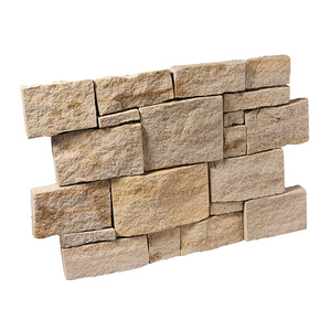 3D панели Песчаник Golden White Country