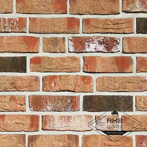 Кирпич ручной формовки Roben, MOORBRAND torf-bunt, 240х54х71 мм