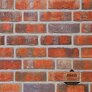 Кирпич ручной формовки Roben, WASSERSTRICH buntgeflammt, 240х54х71 мм