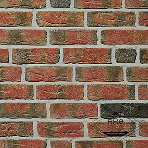 Кирпич ручной формовки Roben, FEHNBRAND buntgeflammt, 240х54х71 мм