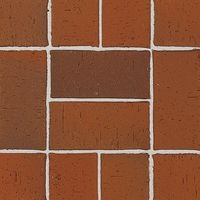 Клинкерная брусчатка Roben Sempione rot-buntgeflammt, gefast