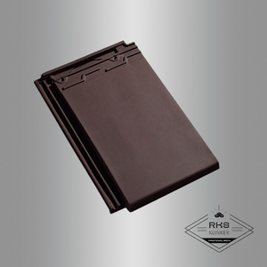 Керамическая черепица Rongguan Flat W061 Железный чёрный