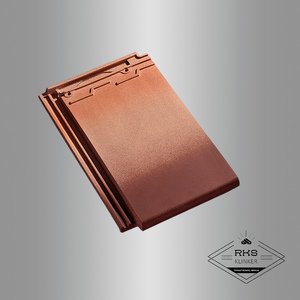 Керамическая черепица Rongguan Flat M217 Рустик умбра