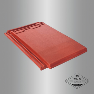 Керамическая черепица Rongguan Flat W080 Коричнево-красный