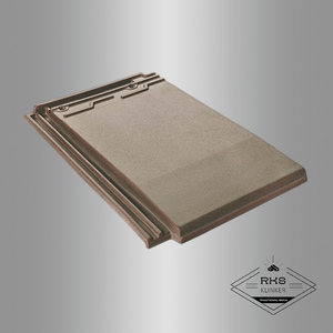 Керамическая черепица Rongguan Flat W126 Светло-серый