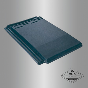 Керамическая черепица Rongguan Flat W233 Тёмно-синий