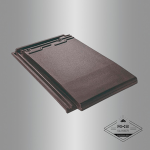 Керамическая черепица Rongguan Flat W75 Каштановый