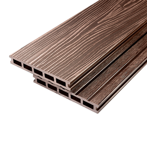 Террасная доска из ДПК RusDecking, UnoDeck Mogano, Венге