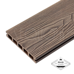 Террасная доска из ДПК SEQUOIA®, DUAL 3D WOOD, Brown, 146x24x3000 мм