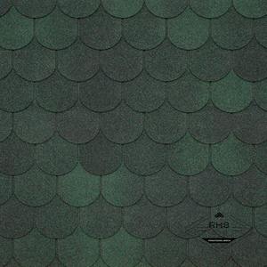 Гибкая черепица TEGOLA, ASSISI, Verde 473