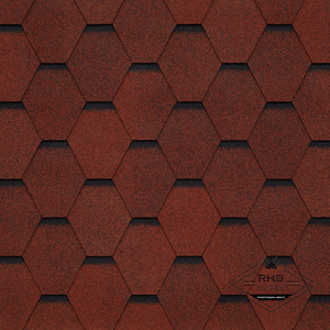 Гибкая черепица TEGOLA, GARDA, Rosso 409