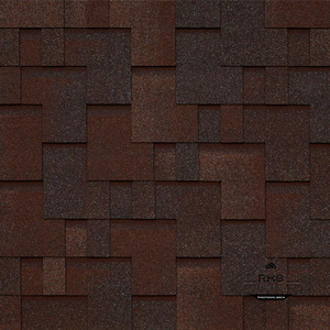 Гибкая черепица TEGOLA, GOTHIK, Arabica Scurа 421